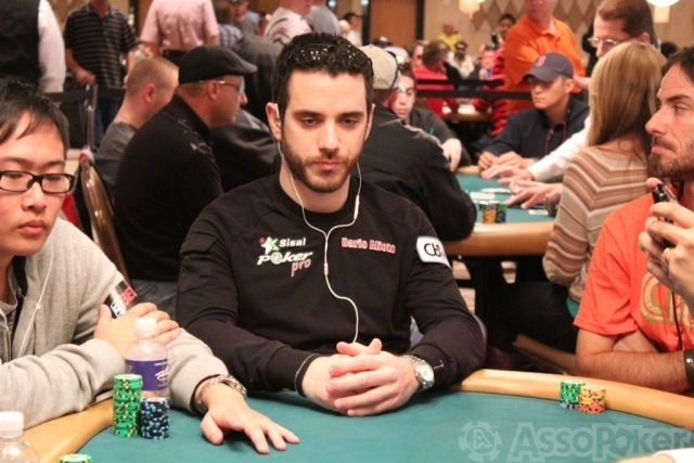 Dario Alioto, qui alle WSOP 2012, ha appena centrato un importante successo online