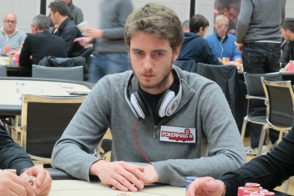 Dario durante il Main Event dell'IPT a Campione d'Italia