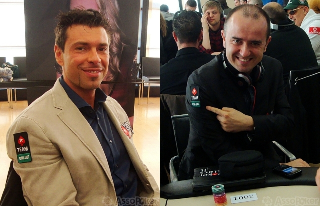 La felicità di Vito 'w1llyss' Barone e Alessandro 'nektarine16' De Michele, nuovi membri del Team Pro Online di PokerStars.it