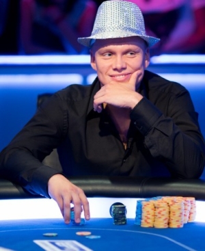 Ilari Sahamies all'EPT Barcellona (courtesy Neil Stoddart)