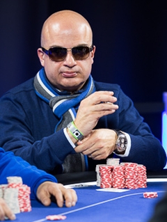 Il runner up Walid Bou Habib (courtesy of Neil Stoddart - PokerStars)