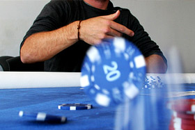 Heads up poker who is big blind