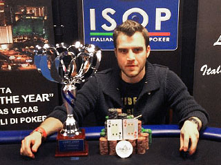 Paolino Virciglio dopo la vittoria alle ISOP