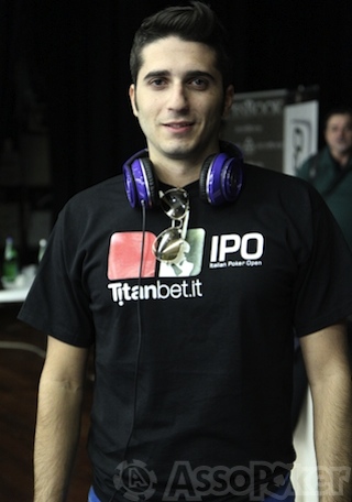 Ferdinando Lo Cascio, al day 2 del One Drop
