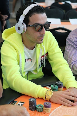 Gianluca Mattia, al day 2 con uno stack importante
