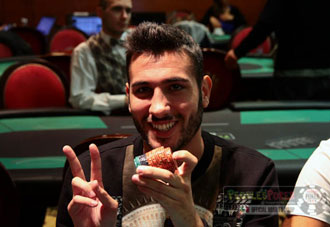 Dario Sammartino scherza con il suo 'mini' stack