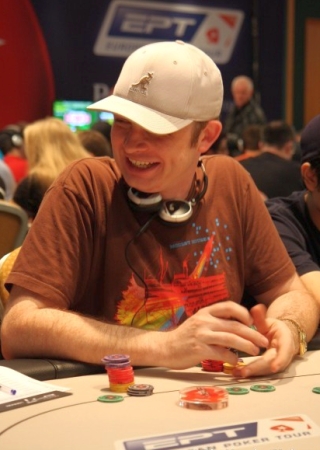 Dylan Linde all'EPT di Londra
