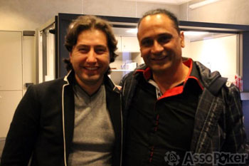 Marcello Montagner (a sinistra) con Salvatore Filice, out al 9° posto