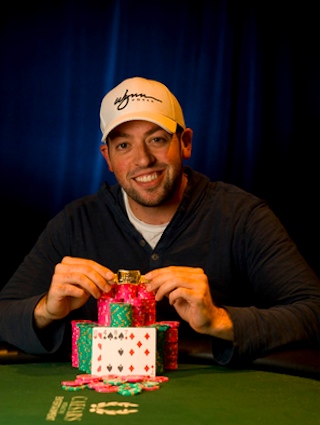 Steve 'gboro780' Gross (courtesy PokerNews.com)