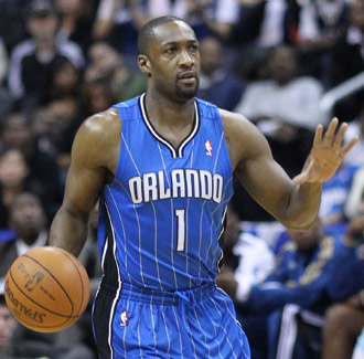 Gilbert Arenas ai tempi degli Orlando Magic, squadra che gli sta...pagando il PCA