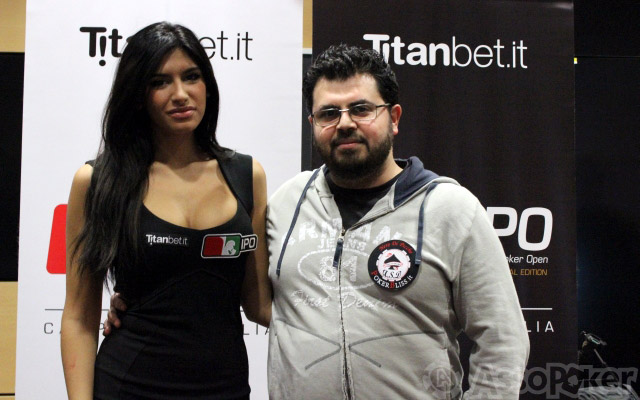 Stefano Caliumi alla premiazione