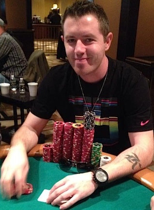 Jerad Klick ritratto al tavolo da gioco del casinò