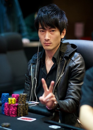 Kosei Ichinose in un recente torneo live a Macao