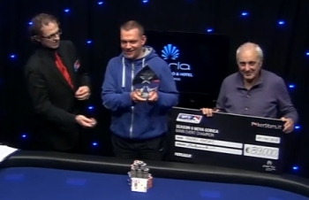 Marko Mikovic alla premiazione