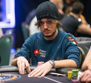 Dario Minieri: sarà caccia grossa per lui, a partire da stasera (courtesy of Joe Giron, PokerStars)