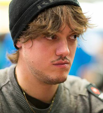 Dario Minieri, out a poco dai premi (courtesy of Neil Stoddart, PokerStars)