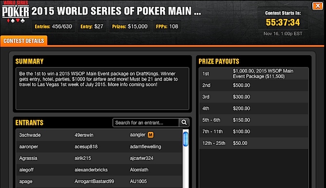 wsop-main-draftkings