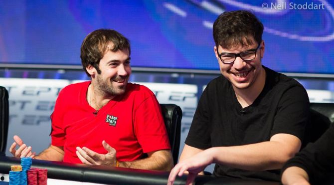 Kanit e Mercier impegnati nel Grand Final di Montecarlo (Courtesy Neil Stoddart)