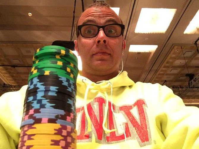 Riccardo Trevisani, qui alle WSOP 2015