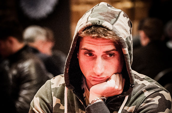 Federico Butteroni, qui al tavolo delle WSOPE (courtesy fabphotos - pokerfirma.de)