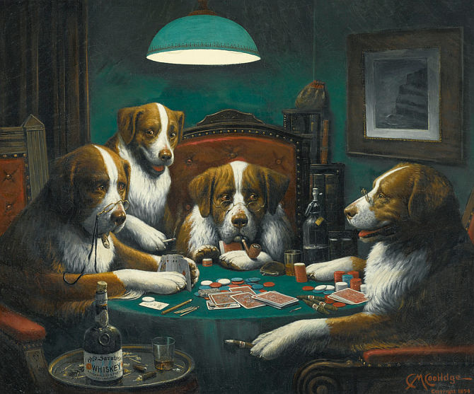Coolidge - "Poker Game" (1894)