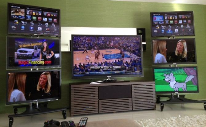 La postazione con la quale Voulgaris segue l'NBA oggi