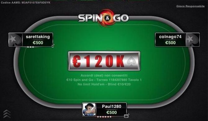 spin-and-go