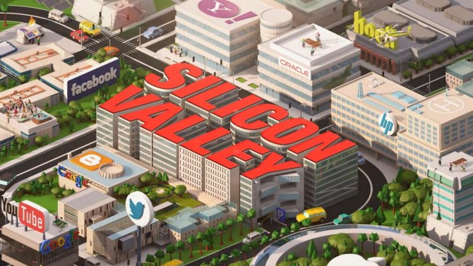 In questa immagine la disposizione di alcuni tra i più grandi brand al mondo nella Silicon Valley. Non è difficile capire perché Phil abbia rinunciato a Las Vegas in favore di questi home games...