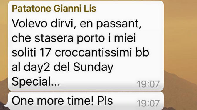 Ipse dixit...