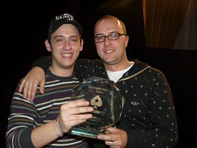Vincenzo Mandriota con Filippo Candio nel 2009