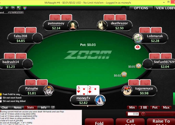 Zoom Poker: una soluzione interessante per riproporre la scalata nel 2016
