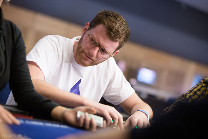 Nick Petrangelo, qui all'EPT Malta