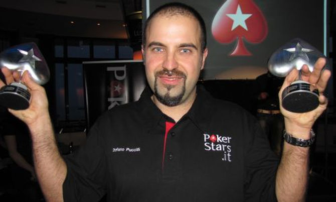 Stefano alla prima edizione degli IPT Awards, dove vinse ben due premi