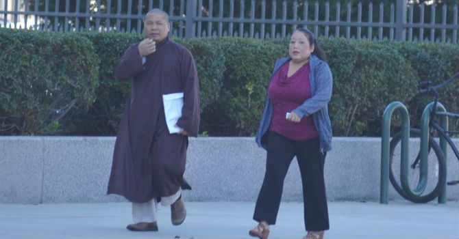 Khang Nguyen Le, il monaco buddhista
