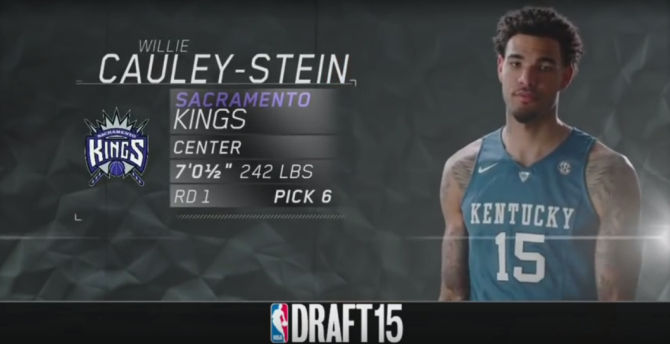 Un esempio di scheda durate il draft NBA. Qualcosa del genere è mancata molto, ieri