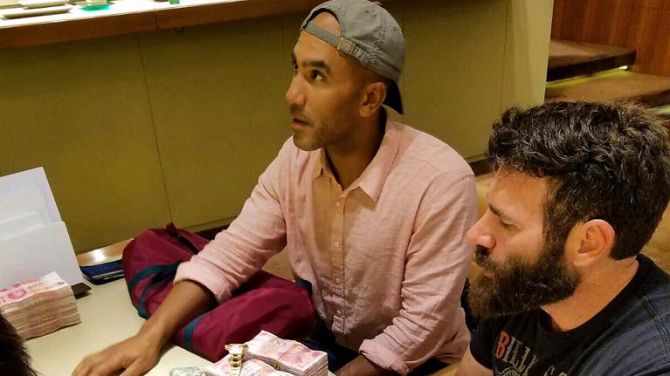 Dan Bilzerian e Bill Perkins
