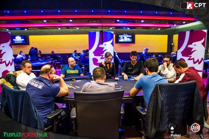 Filippo Candio e Sergio Castelluccio al tv table (courtesy Campione Poker Team)