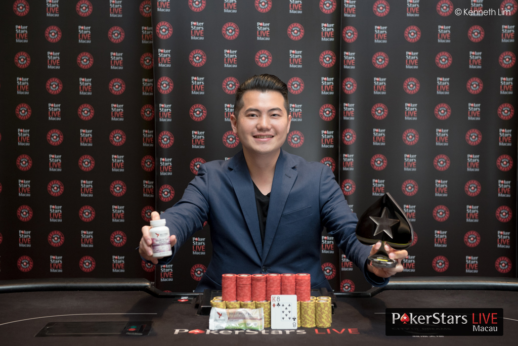 Terry Fan nel 2016 (courtesy Pokerstars/Kenneth Lim)