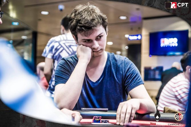 Dominik Panka, ex campione del PCA Main Event presente all'IPO21