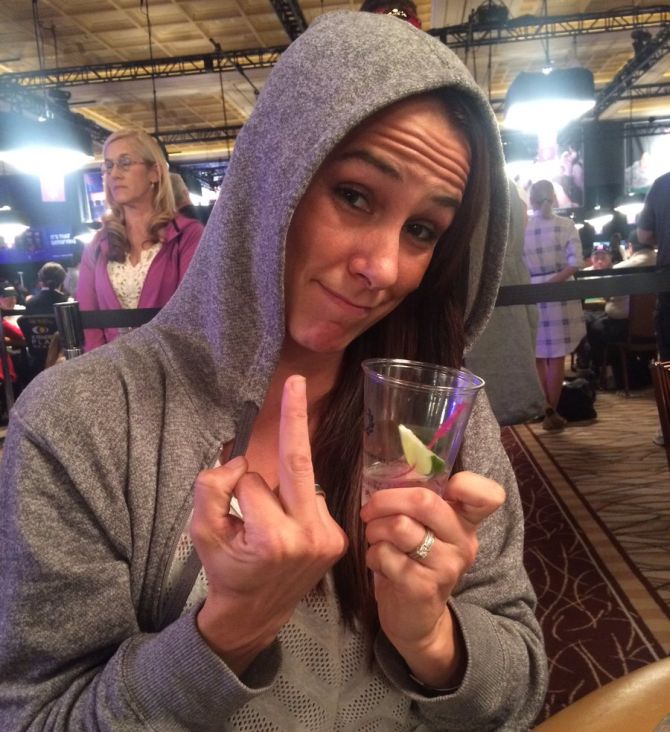 Danielle Andersen e la sua "dedica" per Howard Lederer