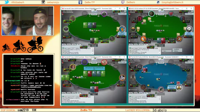 Paolo con Marvin Rettenmaier in diretta su Twitch