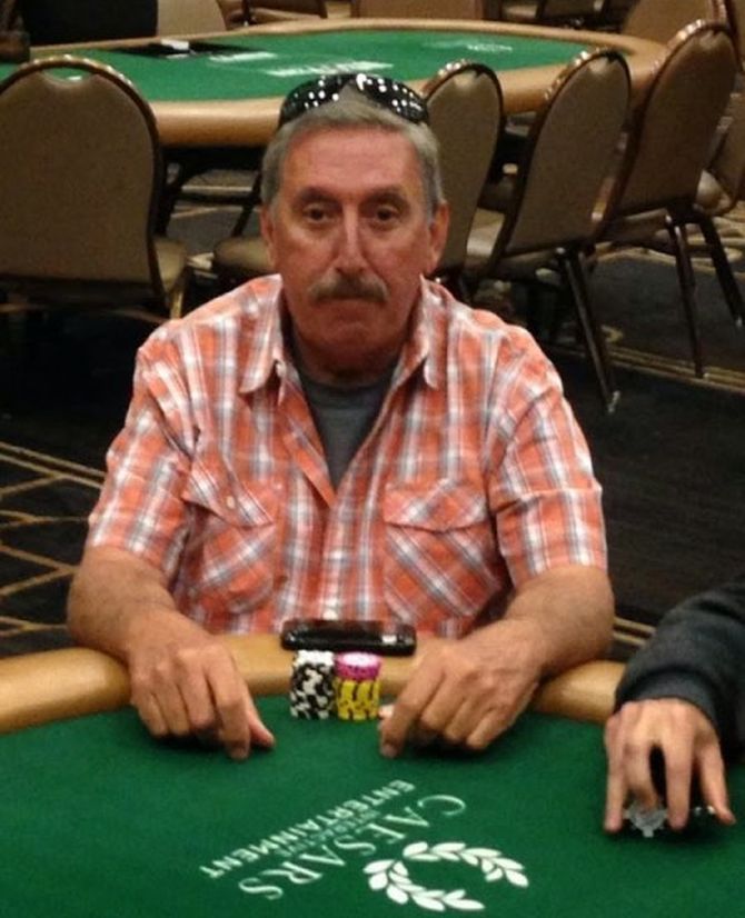 Rene Delacova oggi alle WSOP (courtesy hendonmob)