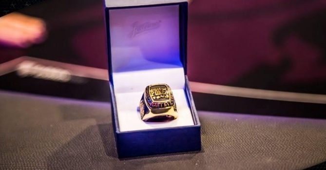 WSOPC Campione 2016 ring