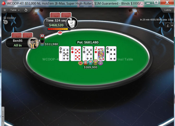 Alla fine "Cejakas14" ha chiamato con 9-9 e "Ben86" ha vinto con 7-8