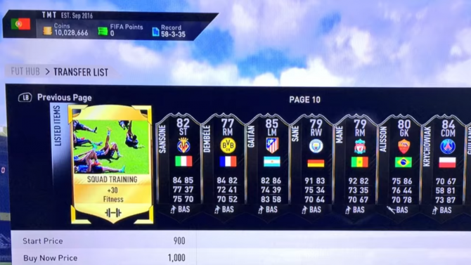 Fifa ultimate team poker