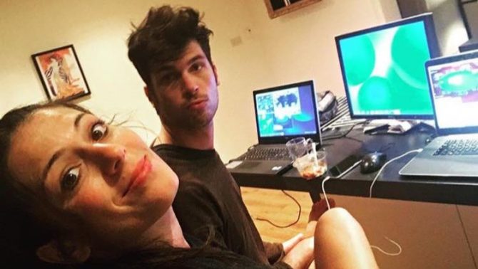 Stefano "easycallxxx" Terziani, qui con la fidanzata Sabina Hiatullah
