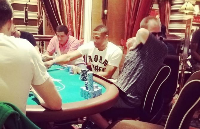 Anche al Wynn di Las Vegas qualche capatina Russell l'ha fatta...