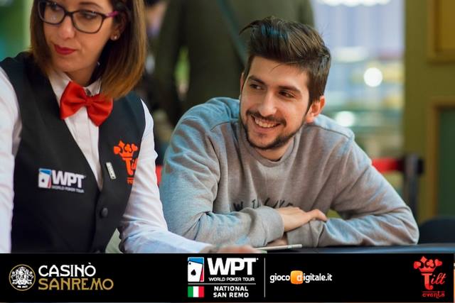 Luigi Curcio, qua al WPTn di Venezia (courtesy WPT/Tilt Events)