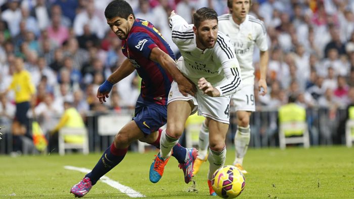 Barcelona and Real Madrid