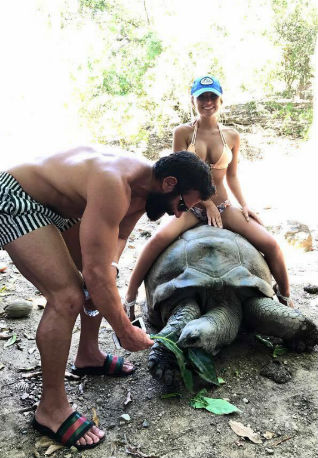 Dan Bilzerian tartaruga